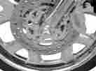 0214-0242 Covingtons Axle Caps Chrome For