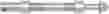 0214-0844 Drag Specialties Axle Chr Frt 08-15fxd