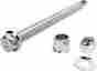 0214-0951 Drag Specialties Chrome Axle Kits Front