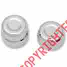 0214-0832 08-12 Drag Specialties Chrome Rear Axle Caps Harley Sportster Xl 1200 883 Covers