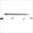 Yaxle-08-sm-c 08-16 Paul Yaffe Bagger Nation Chrome Smooth Y-axle Hidden Flush 25mm Flh