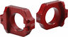 17-285 Works Connection Elite Axle Blocks Red