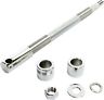 173972 Drag Specialties Axle Kit Front Chrome
