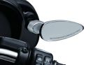 1810 Kuryakyn Chrome Fairing Mount Teardrop Mirrors Harely Glides 2014-2016 737452439064