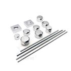 20180312032 Chrome Fork Axle Caps Covers For Suzuki Hayabusa
