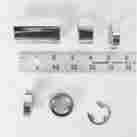 2512-7 Colony Rear Axle Spacer Nut Kit