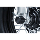 419877 Kuryakyn Satin Front Axle Nut Covers Harley Softail Dyna Sportster