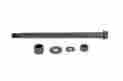 44-0563 V-twin Chrome Rear Axle Kit For Chain Drive 73-85 Fx Fl Part