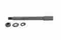44-0574 V Twin Chrome Front Axle Kit Harley Sporster Ironhead Shovelhead Fx 1973 1977
