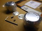 44114-07 Oem Harley Aluminator Billet Front Axle Nut Covers Touring Dyna