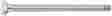 Tr-482799 4790551 Bikers Choice Rear Axle With Hardware 11in