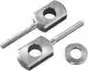 8394129 Drag Specialties Ds Rear Axle Block Adjusters Harley Flhs Sport 1981-1984