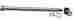 8396193 Drag Specialties Ds Chrome Axle Kit Rear Harley-davidson Fxrc Low Glide 1985