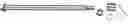 8396243 Drag Specialties Ds Chrome Axle Kit Rear Harley Fltc Tour Glide Classic 1980-1991
