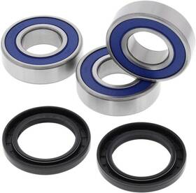 25-1277 All Balls Wheel Bearing And Seal Kit Rear #25-1277 For Kawasaki Kh400/s2 Mach Ii