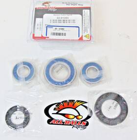 25-1393 All Balls Racing Rear Wheel Bearing Kit For Select Honda Atv Models