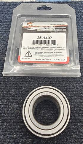 25-1497 All Balls Wheel Bearing For Kawasaki Kvf360 Kvf650 Kvf750 Suzuki Ltv