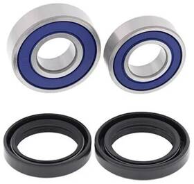 25-1652 All Balls Rear Wheel Bearing Kit For Honda Nsr 125 R 93-01 Ships Today