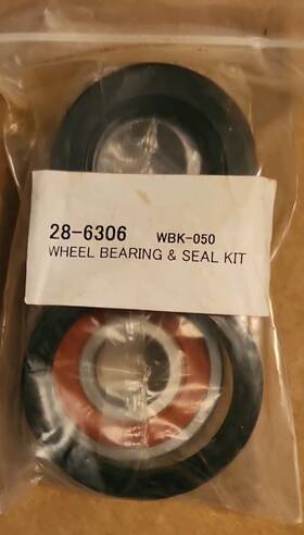 28-6306 All Balls Front Wheel Double Seal Bearing/seal Kit