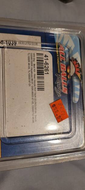 41-6261 All Balls Bearing Rear Wheel And Seal Kit Gsxr1300 Hayabusa 99-07 Etc