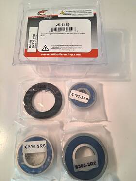 Iws30-01h All Balls Rear Wheel Bearing Kit For 1969-1975 Kawasaki H1 500 Mach Iii