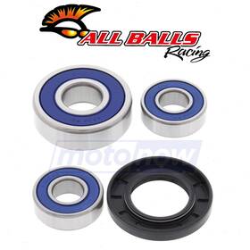 0fpz All Balls Mn/0fpz Rear Wheel Bearing And Seal Kit For 1995-2007 Yamaha Xv250 Virago Qn