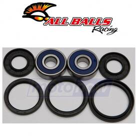 Vgc6 All Balls Mn/vgc6 Front Wheel Bearing And Seal Kit For 1986-1999 Yamaha Xv1100 Hg