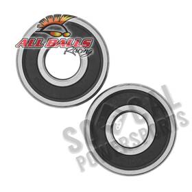 Stwh-al185566-66 All Balls 2007 Harley Davidson Fxstc Softail Custom Wheel Bearing Kit Rear