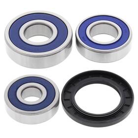 Stwh-al186140-40 All Balls 1970-1975 Kawasaki H1 500 Mach Iii Motorcycle Wheel Bearing Kit Rear