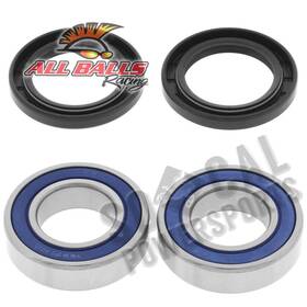 Stwh-al187836-36 All Balls 2003-2004 Kawasaki Zx600 Zx-6r Motorcycle Wheel Bearing Kit Front