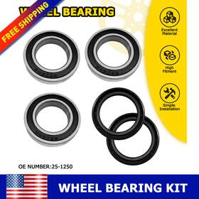Xpd-lg-48947 Auxito For Honda Crf250x Crf450r Crf450x Rear Wheel Bearing And Seal Kit 2002-2018 5pcs