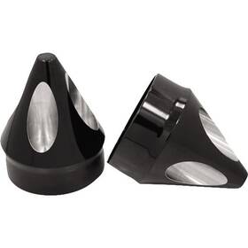 Avon Grips 717163012039 - Axl-spk-ano Spike Axle Nut Covers 1 Inch Anodized