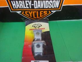 491350 Bikers Choice Harley Davidson Custom Fxr Chrome/plain Axle Adjusters