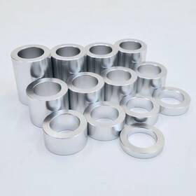 Bpd-56432 Billet Proof Designs 13-piece Aluminum Custom Wheel Spacer Kit For 25mm Motorcycle Axles -