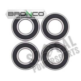 Bronco Stwh-br188384-84 2009 Harley Davidson Flhtcu Ultra Classic Electra Glide Wheel Bearing Kit Rear
