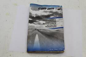 219001121 Brp 13 14 15 16 Canam Spyder Rs Rs-s Original Owners Manual Book Roadside Assistance