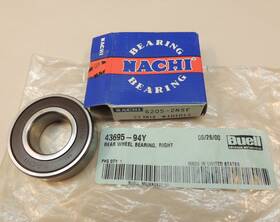 43695-94y Buell Nos S1 S2 S3 M2 X1 Rear Right Wheel Bearing Oem H-d / E6205