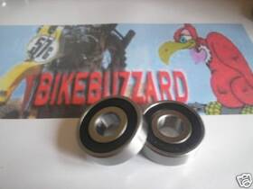 Brp-303-2 Buzzard Racing Penton Ktm Rear 17mm Axle / Aluminum Hub Wheel Bearings 1970s New