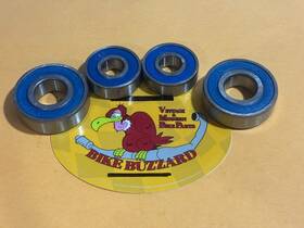 Brp-6203-2 Buzzard Racing Suzuki Rm250 Rm370 Rm400 1976-1980 Front And Rear Wheel Bearing Kit
