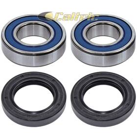 Br100aa2040 Caltric Front Wheel Ball Bearing And Seal Kit For Yamaha Fz6 Fz600s 2004-2009