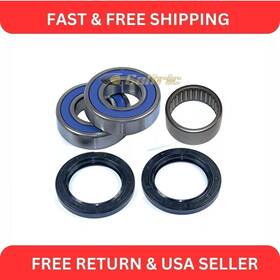Br101aa2011 Caltric Rear Wheel Ball Bearings Seals Kit For Yamaha Fz6 2004-2009