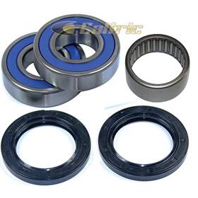 Br101aa2012 Caltric Rear Wheel Ball Bearings Seals Kit For Yamaha R1 Yzf-r1 2002-2015