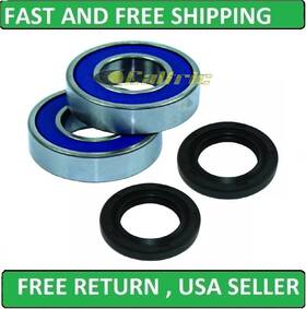 Br105aa2018 Caltric New Front Wheel Ball Bearing And Seals Kit For Yamaha Yz250 1992 1993 1995