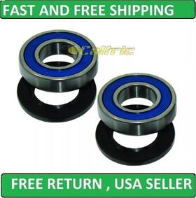 Br106aa2056 Caltric Rear Wheel Ball Bearings Seals Kit For Kawasaki Kx500 1986-1996