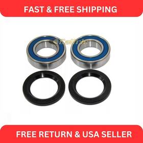 Br107aa2020 Caltric Front Wheel Ball Bearings Seals Kit For Kawasaki Zx-6r Ninja Zx600 1998-02 2007