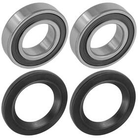 Caltric Br107aa2035 Front Wheel Ball Bearing Seal Kit For Kawasaki Vn1600 Vulcan 1600 Classic 03-05