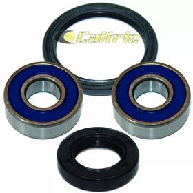 Br111aa2022 Caltric Front Wheel Ball Bearing And Seals Kit For Yamaha Dt250 1974-1979