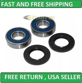 Br111aa2037 Caltric Front Wheel Ball Bearing And Seals Kit For Yamaha Yz490 1983-1990