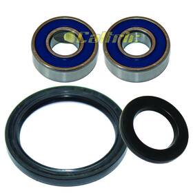 Br111aa2045 Caltric Front Wheel Ball Bearing And Seals Kit For Kawasaki Kdx200 1983-1988 1993-2006