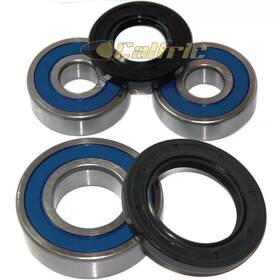 Br114aa2014 Caltric Rear Wheel Ball Bearings Seals Kit For Yamaha Fz6r 2009-2015